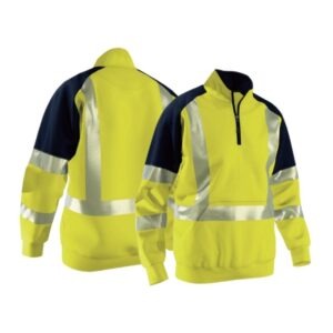 sweat À capuche en polaire haute visibilitÉ