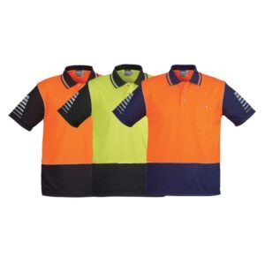 dz ps01s polo de sÉcuritÉ haute visibilitÉ