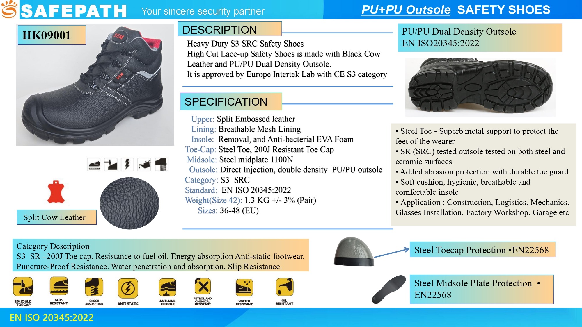 chaussures de sÉcuritÉ sem